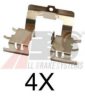 OJD 1091620 Accessory Kit, disc brake pads